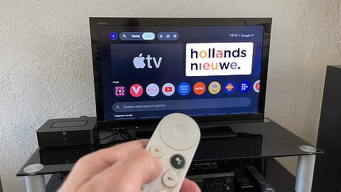 Hollandsnieuwe op de kabel