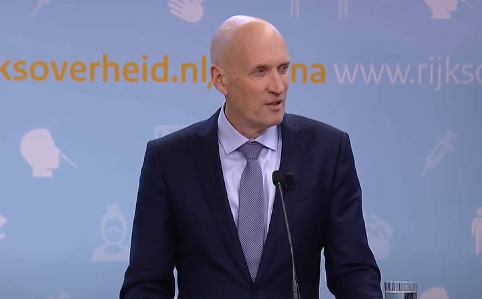 Minister Kuipers van VWS