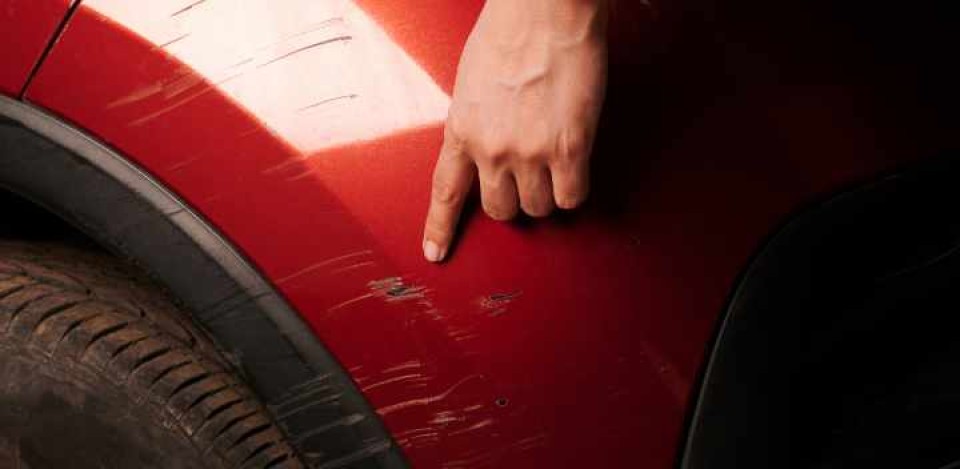 krasschade auto na uitlenen