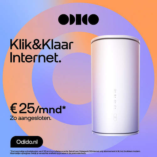 Odido Klik&Klaar internet