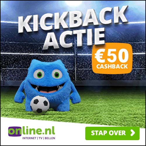 Online.nl Kickback Actie 2021