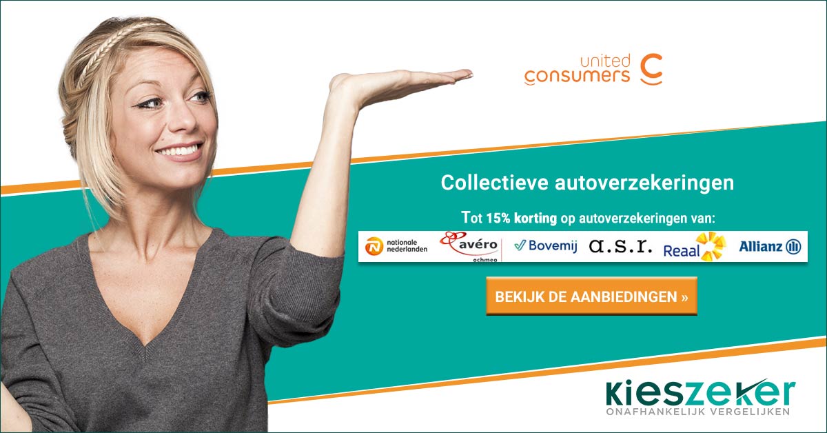 Collectieve autoverzekering via UnitedConsumers » KiesZeker